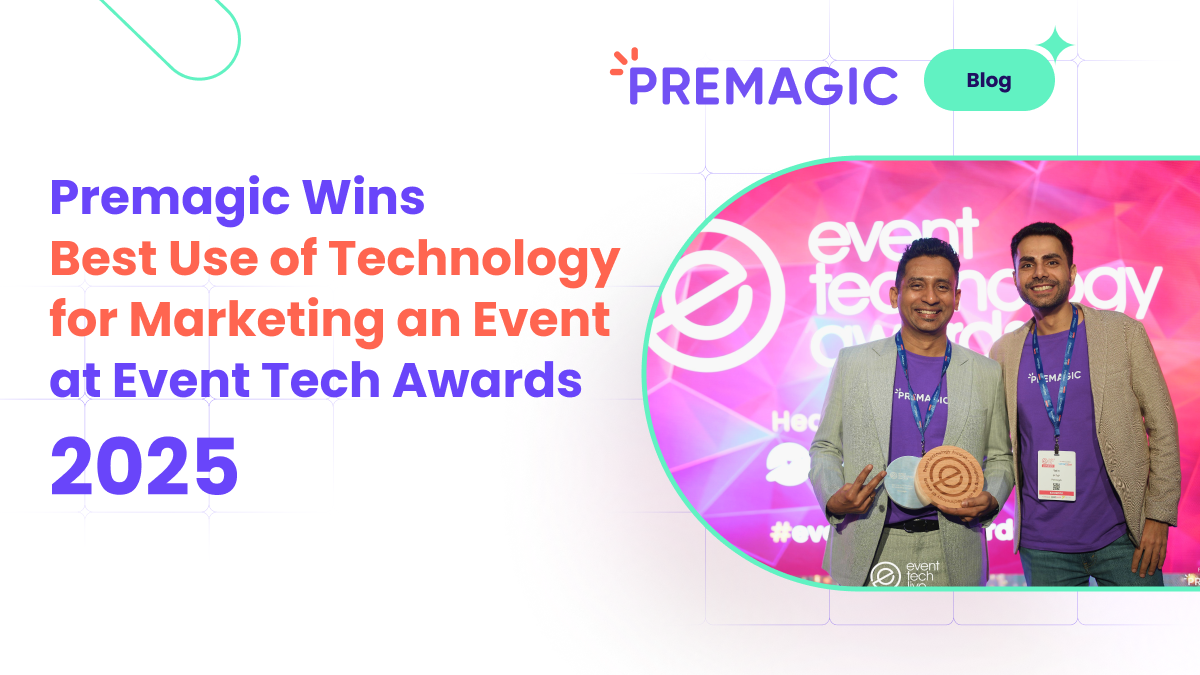 Premagic Wins Best Use of Technology for Marketing an Event at Event Tech Awards 2025
