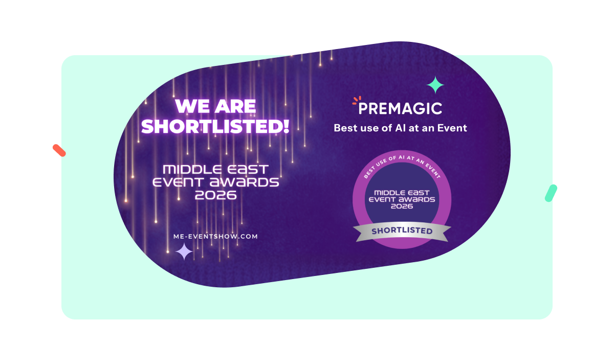We're finalists at the Middle East Event Awards 2026