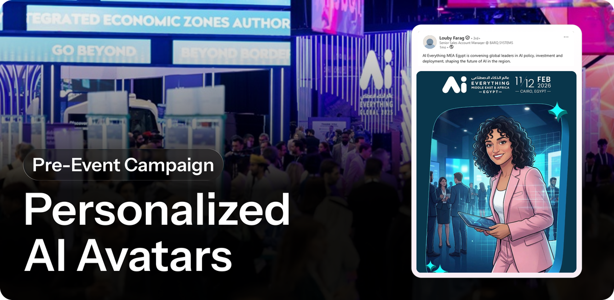 Avatar Campaign | Pre-Event Campaign