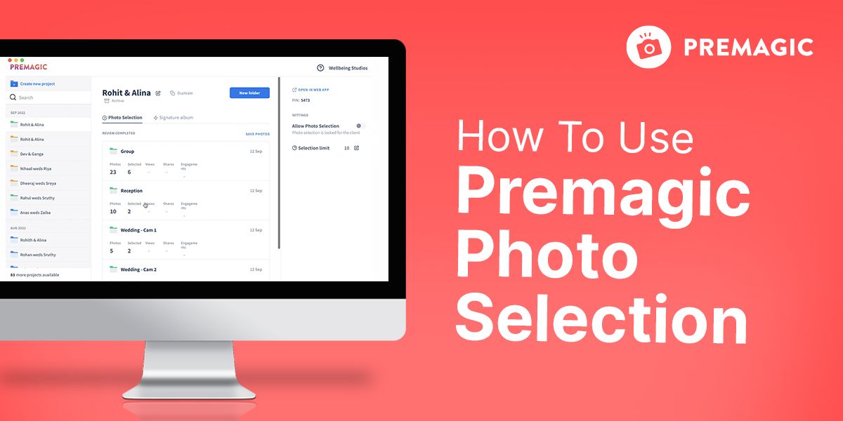 How to Use Premagic Photo Selection